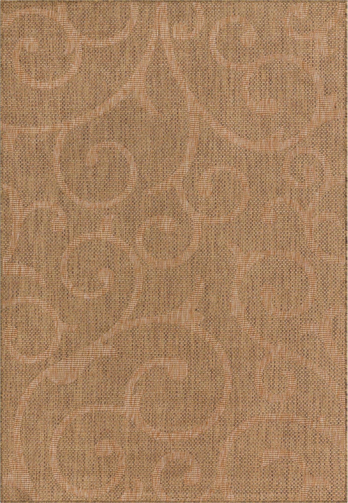 6' x 9' Easy-Clean Botanical Indoor / Outdoor Rug