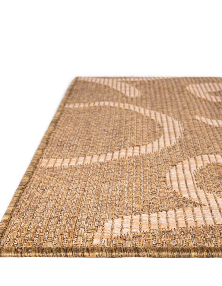 Detail image of 5' x 8'  Washable Botanical Indoor / Outdoor Rug