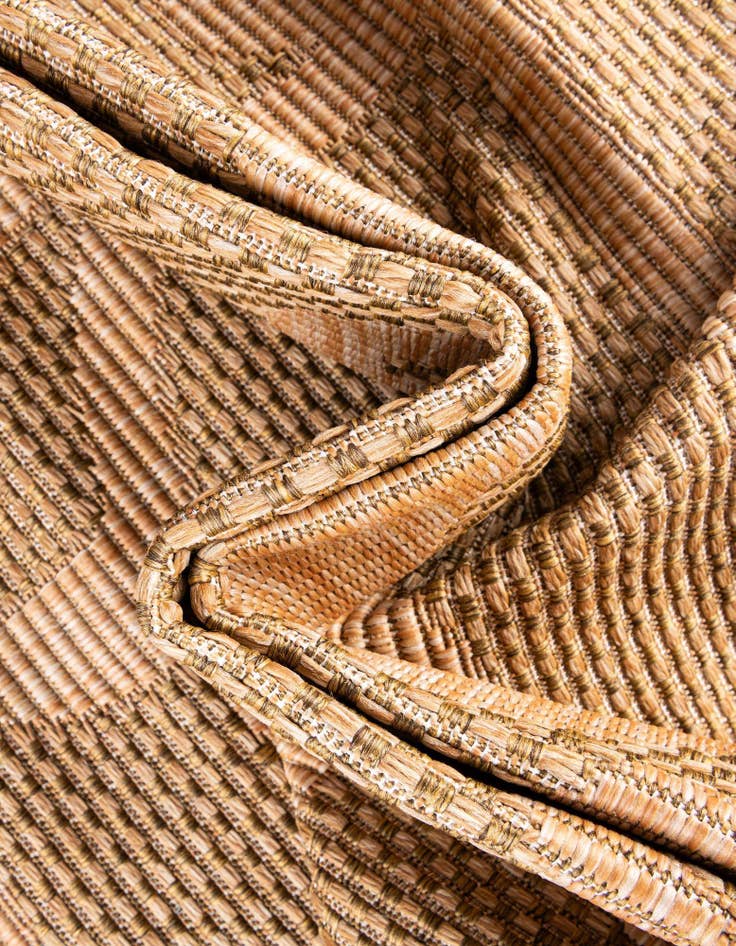 Detail image of 9' x 12' Easy-Clean Botanical Indoor / Outdoor Rug