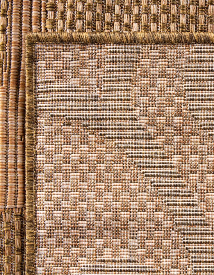 Detail image of 9' x 12' Easy-Clean Botanical Indoor / Outdoor Rug