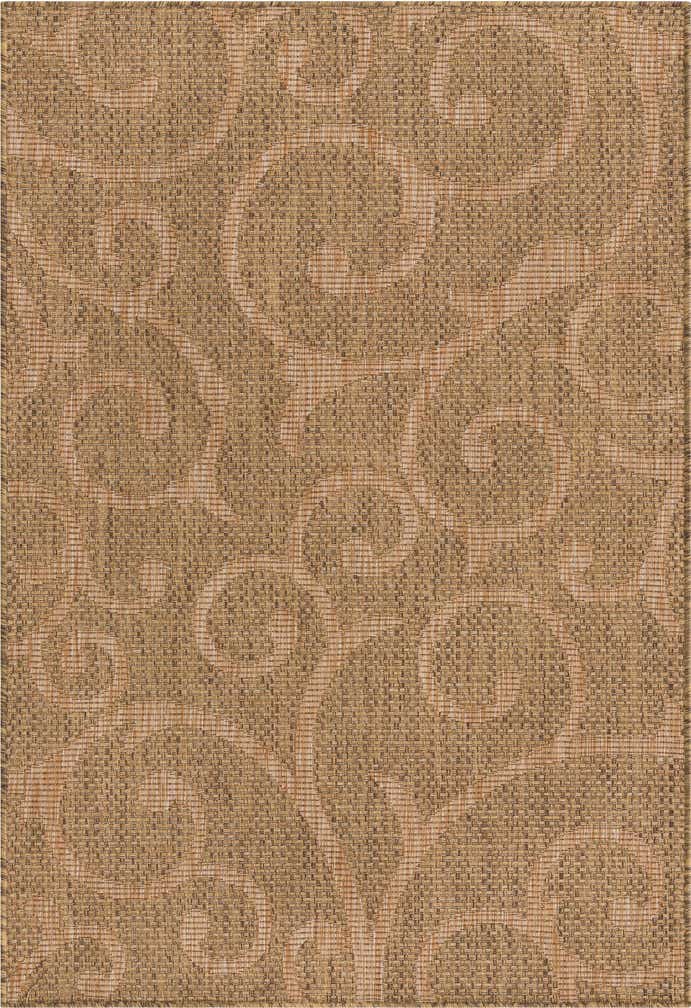 4' x 6' Easy-Clean Botanical Indoor / Outdoor Rug