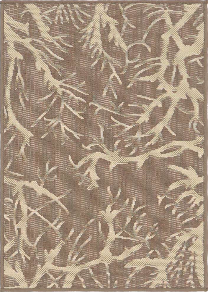 2' x 3' Easy-Clean Botanical Indoor / Outdoor Rug