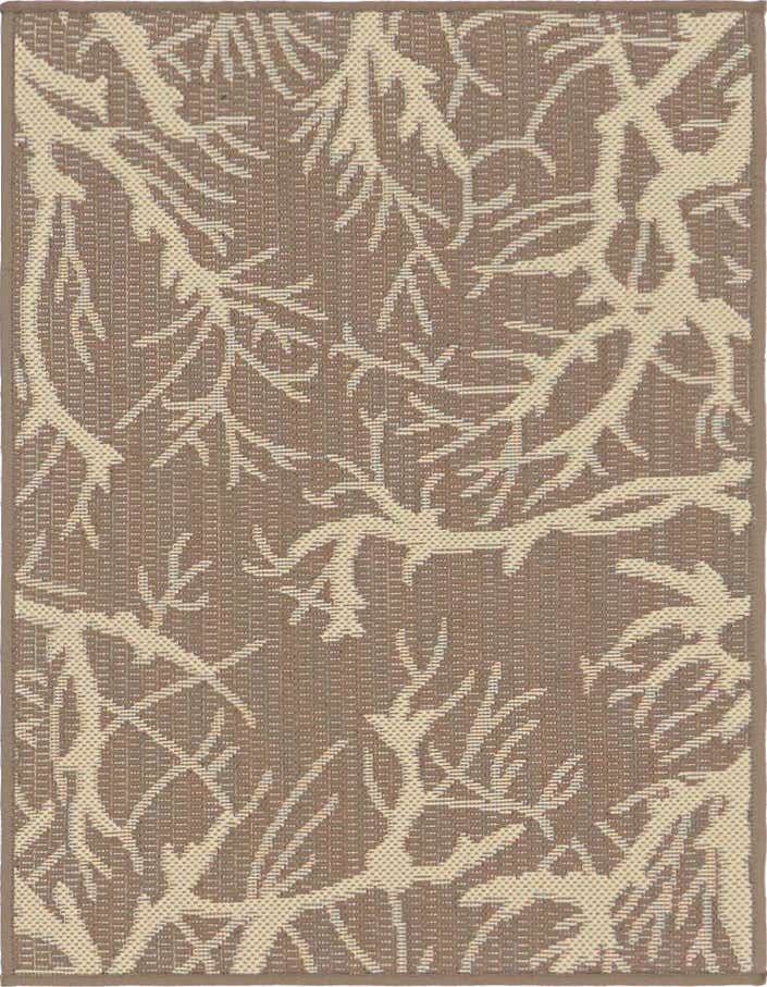 2' x 3' Easy-Clean Botanical Indoor / Outdoor Rug