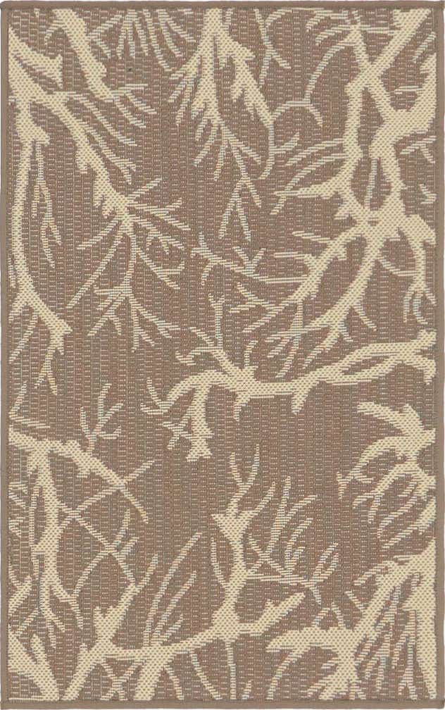 2' x 3' Easy-Clean Botanical Indoor / Outdoor Rug