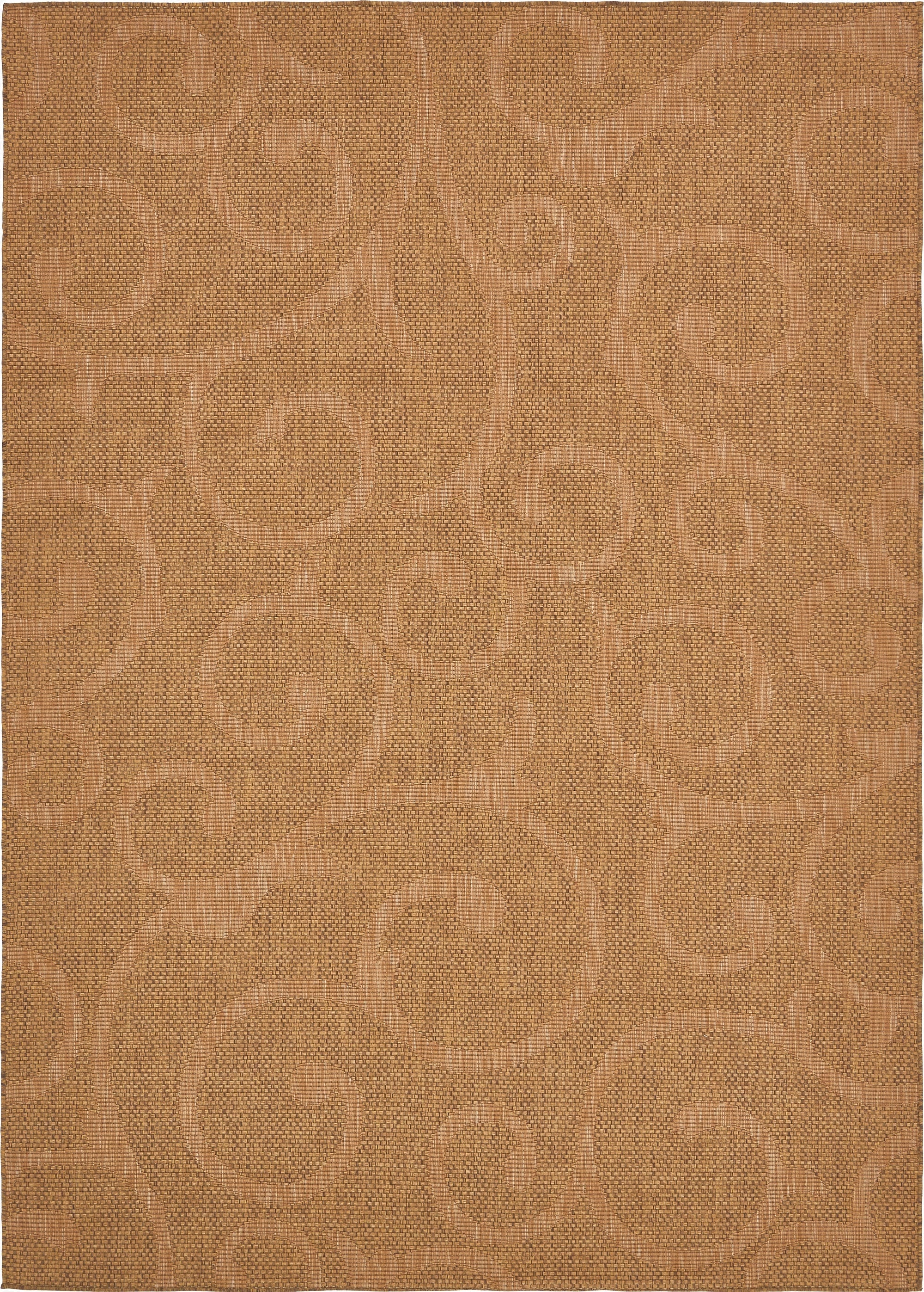 8' x 11' 4  Washable Botanical Indoor / Outdoor Rug