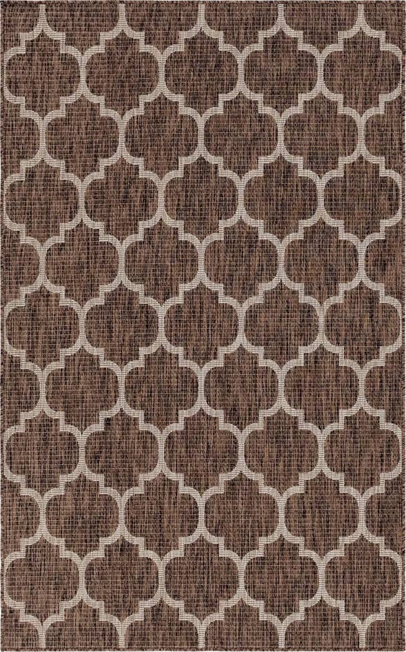 Detailansicht von 160cm x 245cm Leicht zu reinigen Lattice Innen- / Außenbereich Teppich