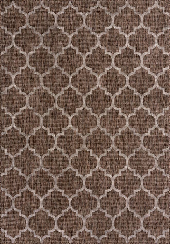 Detailansicht von 215cm x 305cm Leicht zu reinigen Lattice Innen- / Außenbereich Teppich