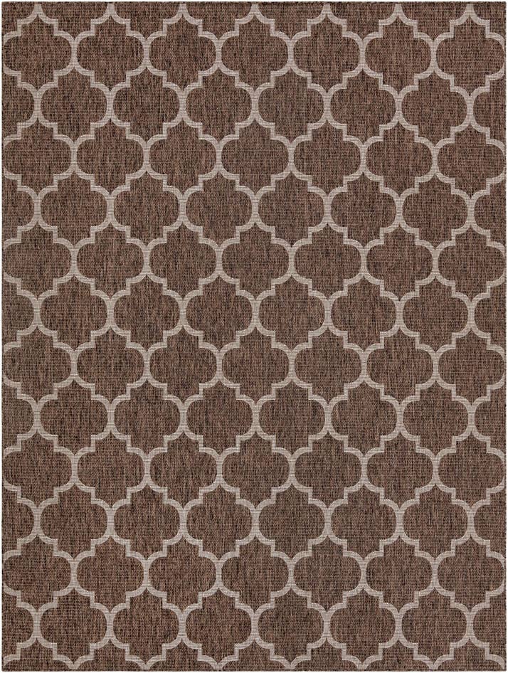 Detailansicht von 275cm x 365cm Leicht zu reinigen Lattice Innen- / Außenbereich Teppich