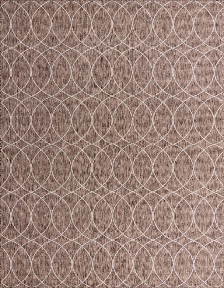 Detail image of 10' x 14' Easy-Clean Lattice Indoor / Outdoor Rug