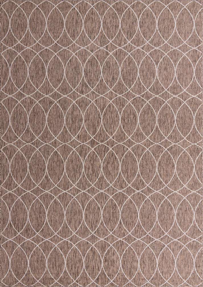 10' x 14' Easy-Clean Lattice Indoor / Outdoor Rug