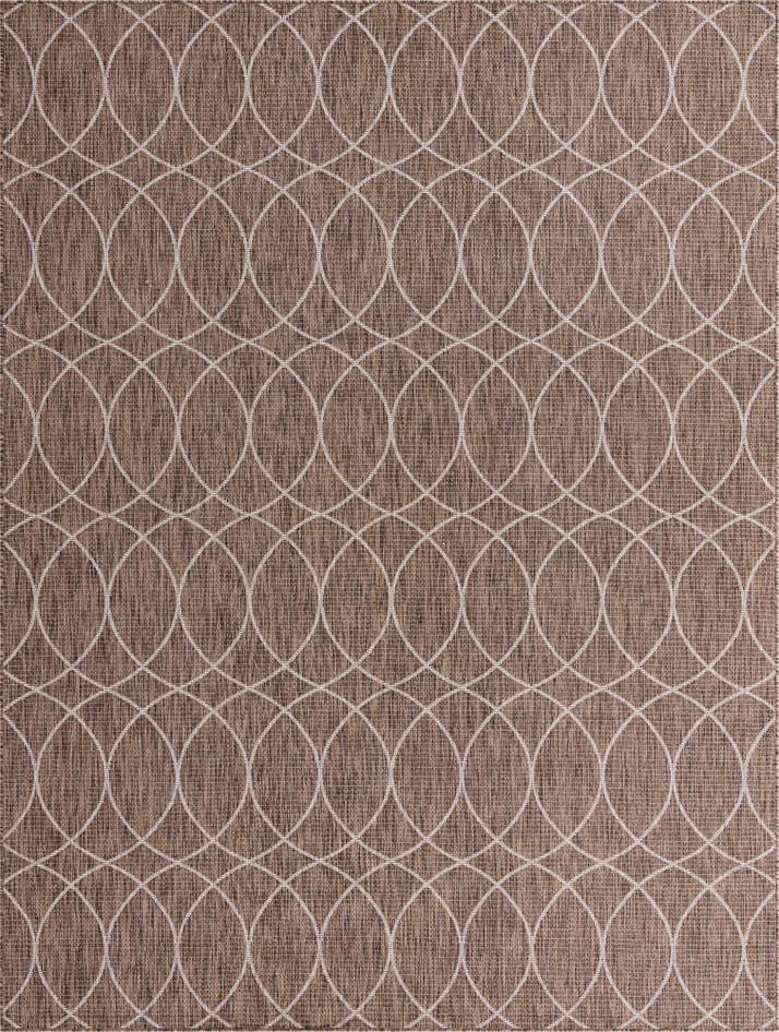 Detail image of 275cm x 365cm Easy-Clean Lattice Indoor / Outdoor Rug