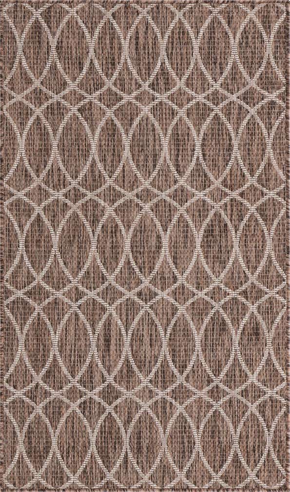 95cm x 160cm Easy-Clean Lattice Indoor / Outdoor Rug