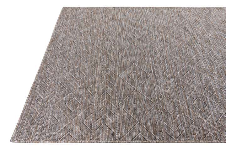 5' 3 x 8' Easy-Clean Modern Indoor / Outdoor Rug