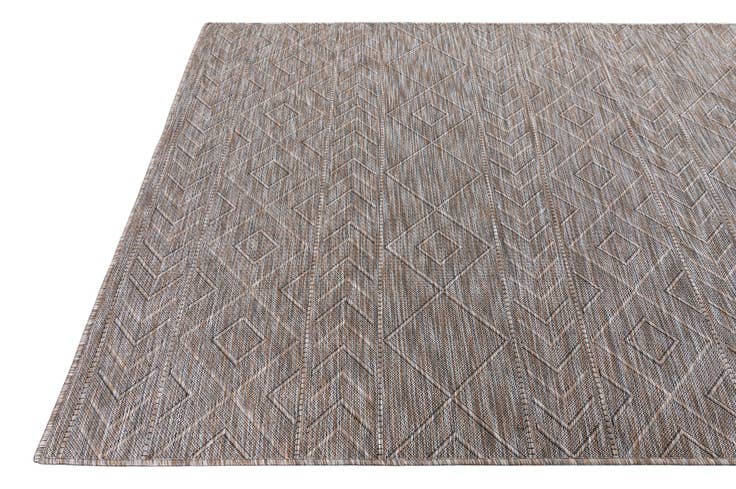 Detail image of 5' 3 x 8' Easy-Clean Modern Indoor / Outdoor Rug