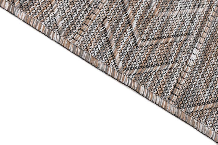 Detail image of 5' 3 x 8' Easy-Clean Modern Indoor / Outdoor Rug