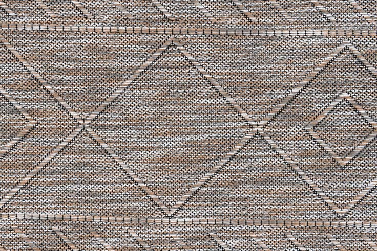 Detail image of 5' 3 x 8' Easy-Clean Modern Indoor / Outdoor Rug