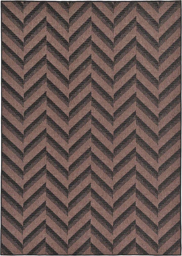 7' x 10' Easy-Clean Modern Indoor / Outdoor Rug