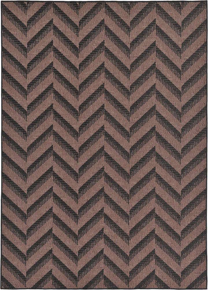 7' x 10' Easy-Clean Modern Indoor / Outdoor Rug