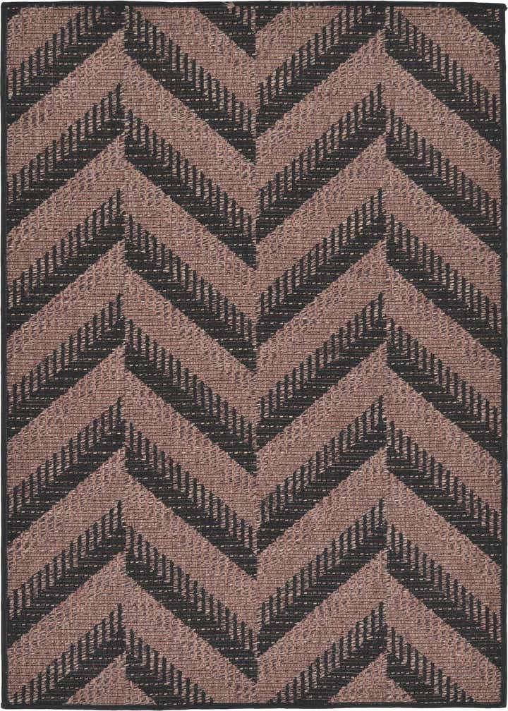 3' 3 x 5' Easy-Clean Modern Indoor / Outdoor Rug