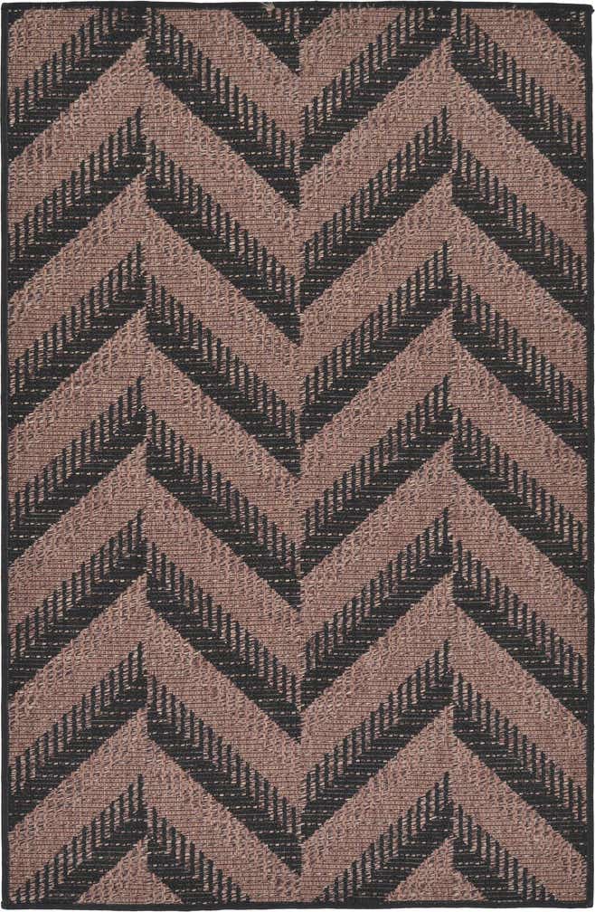 3' 3 x 5' Easy-Clean Modern Indoor / Outdoor Rug