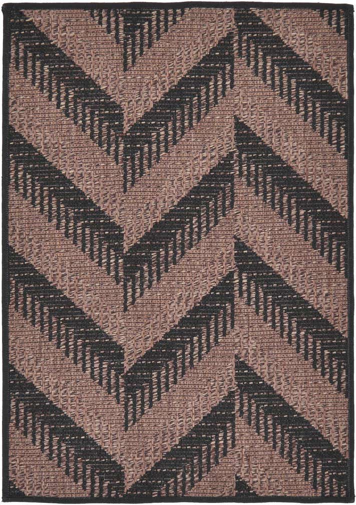 2' 2 x 3' Easy-Clean Modern Indoor / Outdoor Rug