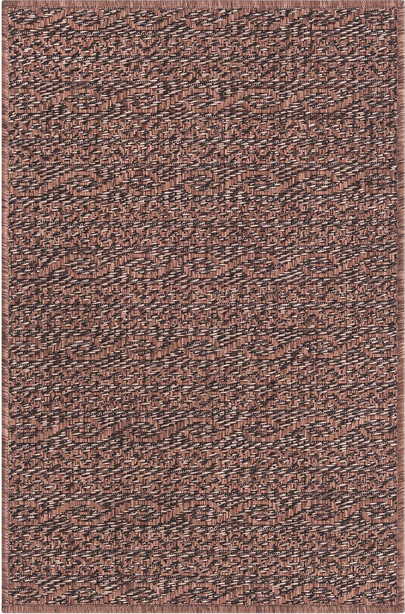 2' 2 x 3' Easy-Clean Modern Indoor / Outdoor Rug