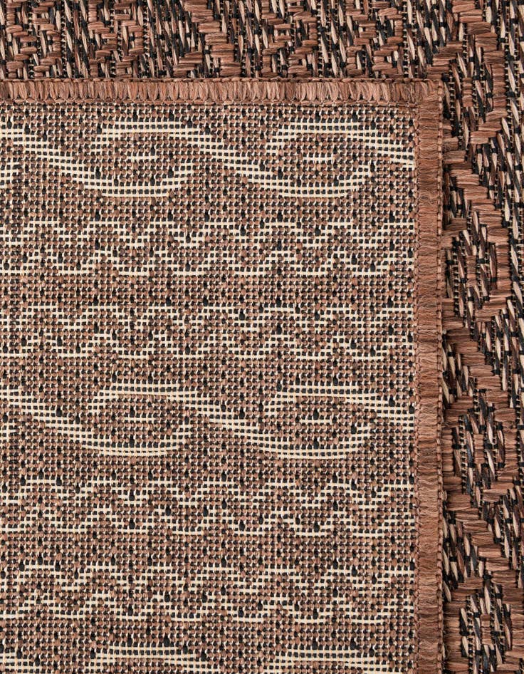 Detail image of 4' x 6' Easy-Clean Modern Indoor / Outdoor Rug