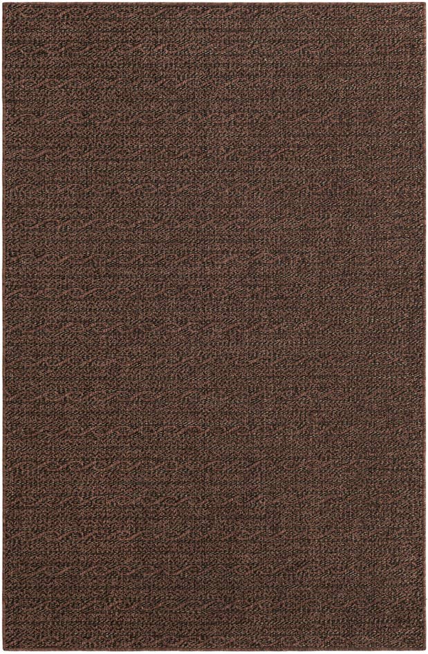 Detail image of 5' 3 x 8' Easy-Clean Modern Indoor / Outdoor Rug