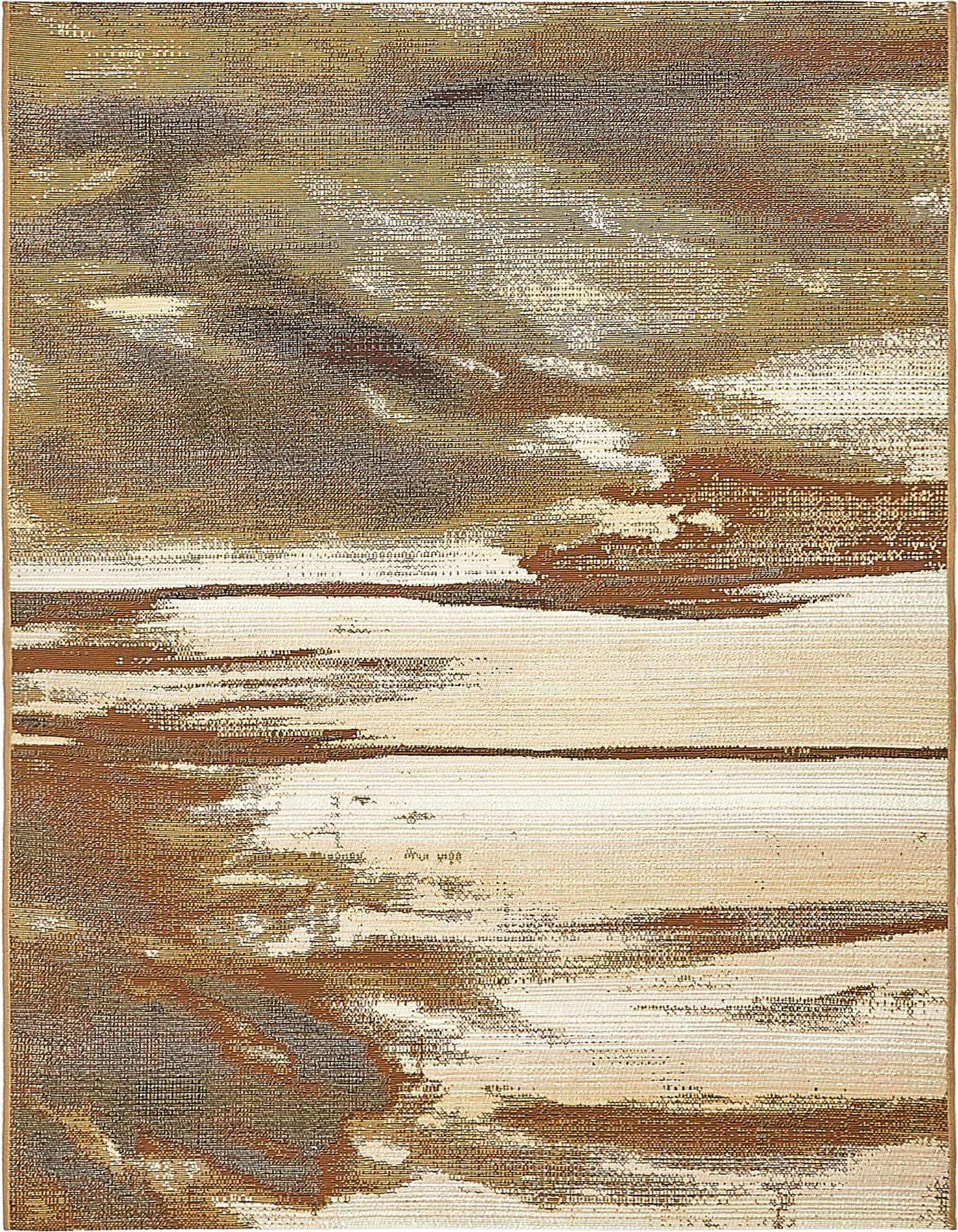 4' x 6' Easy-Clean Modern Indoor / Outdoor Rug