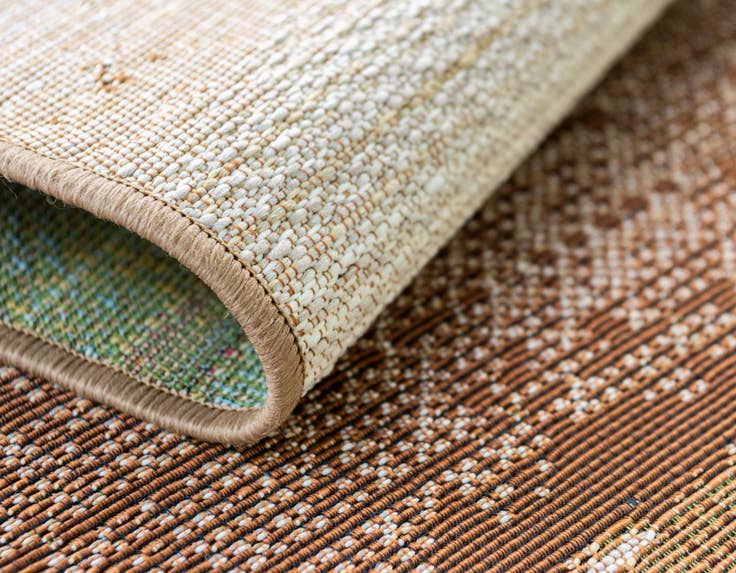 Detail image of 4' x 6' Easy-Clean Modern Indoor / Outdoor Rug