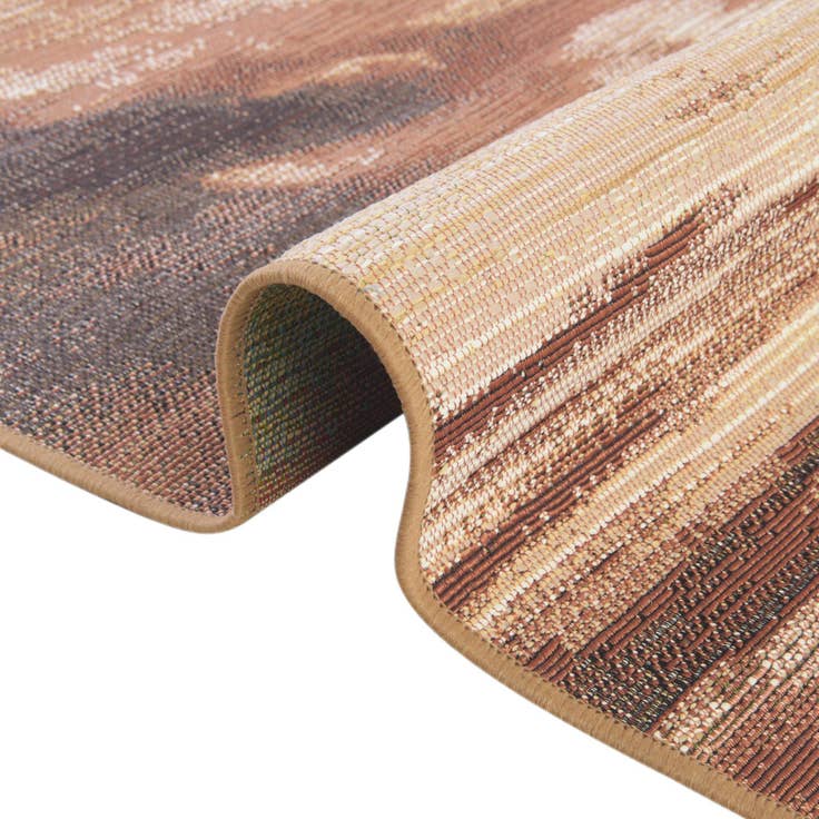 Detail image of 4' x 6' Easy-Clean Modern Indoor / Outdoor Rug