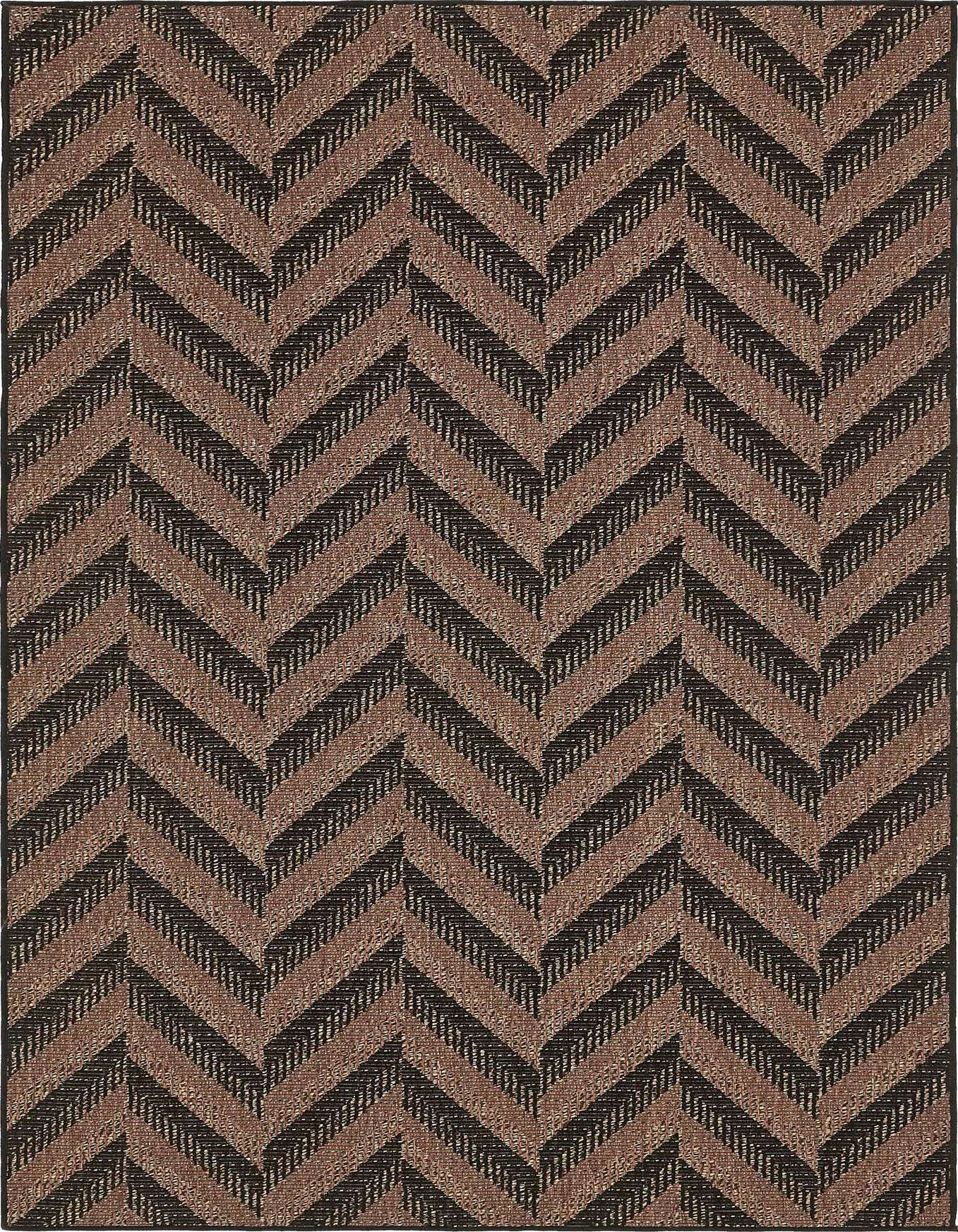 6' x 9' Easy-Clean Modern Indoor / Outdoor Rug