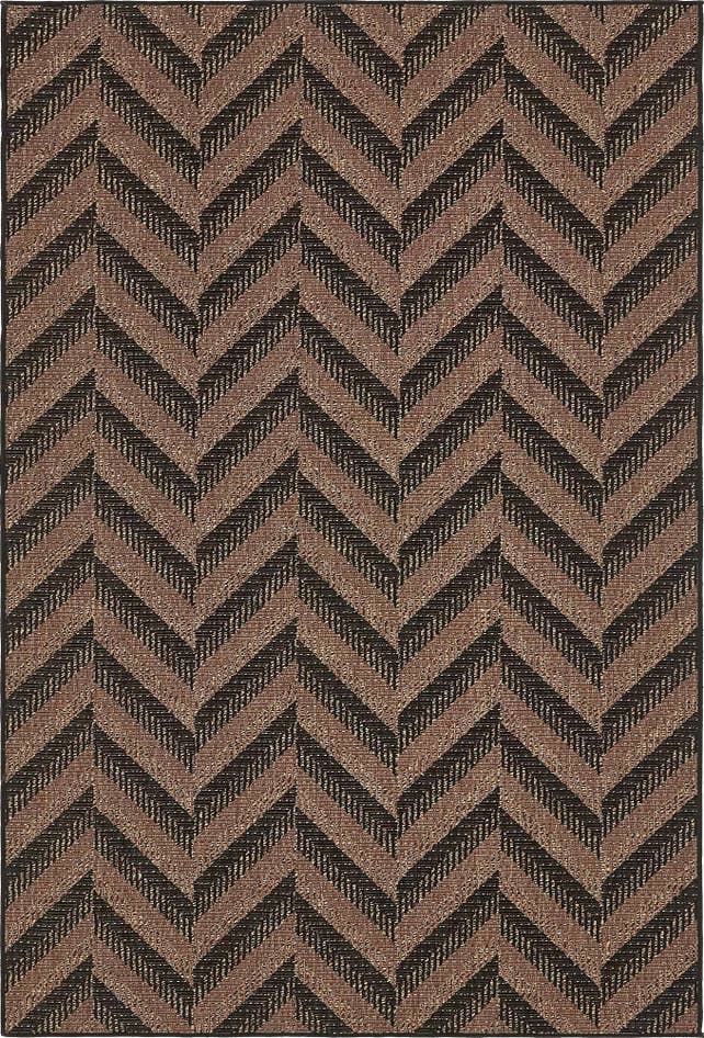 Detail image of 6' x 9' Easy-Clean Modern Indoor / Outdoor Rug