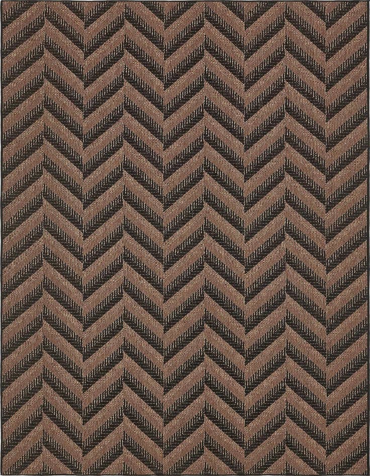 Detail image of 8' x 11' 4 Easy-Clean Modern Indoor / Outdoor Rug