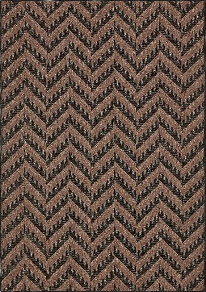 Detail image of 8' x 11' 4 Easy-Clean Modern Indoor / Outdoor Rug