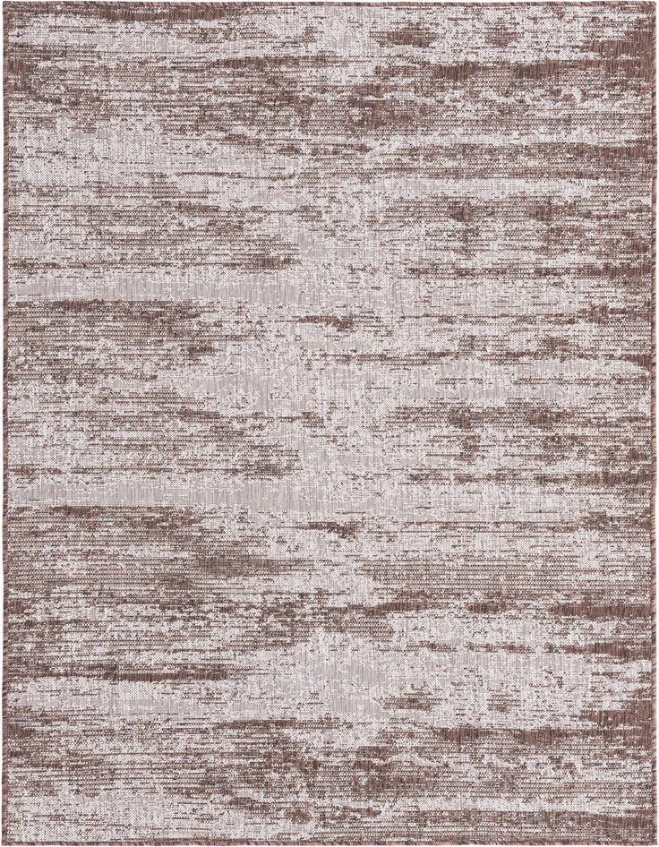 Detail image of 5' 3 x 8' Easy-Clean Modern Indoor / Outdoor Rug
