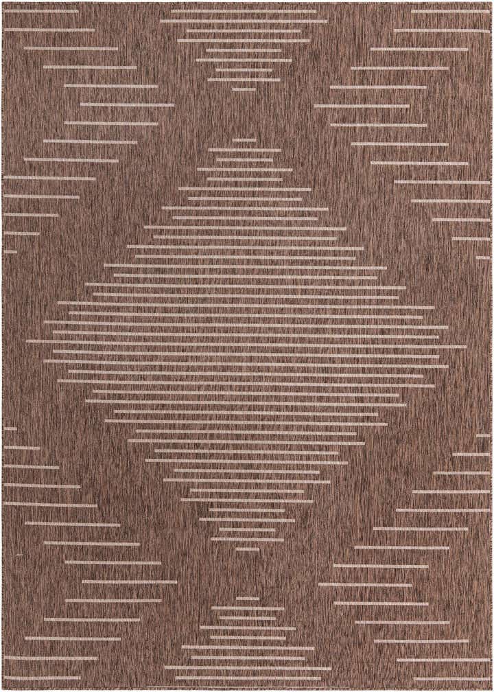 7' 10 x 10' Easy-Clean Modern Indoor / Outdoor Rug