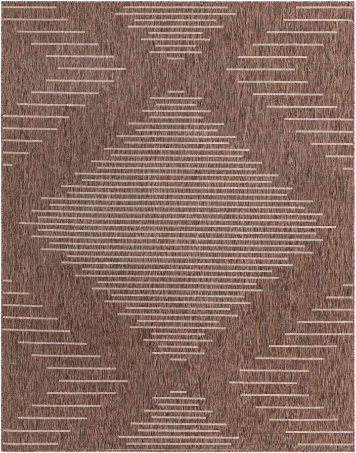 7' 10 x 10' Easy-Clean Modern Indoor / Outdoor Rug
