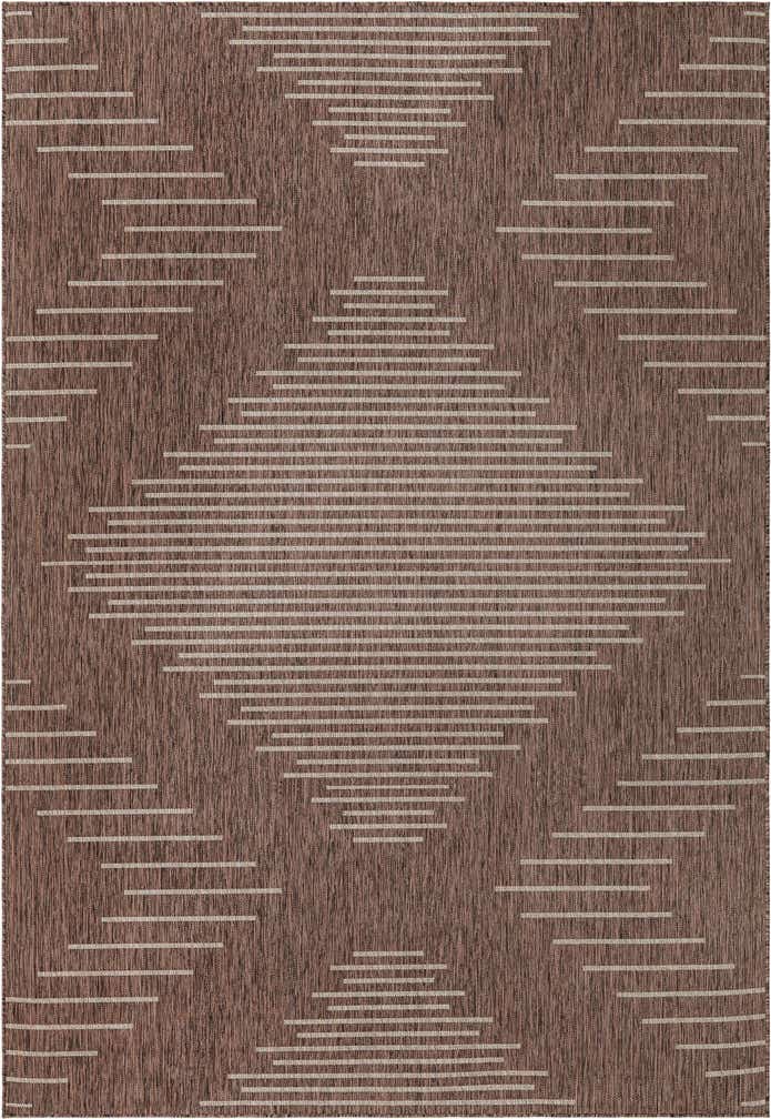 7' x 10' Easy-Clean Modern Indoor / Outdoor Rug