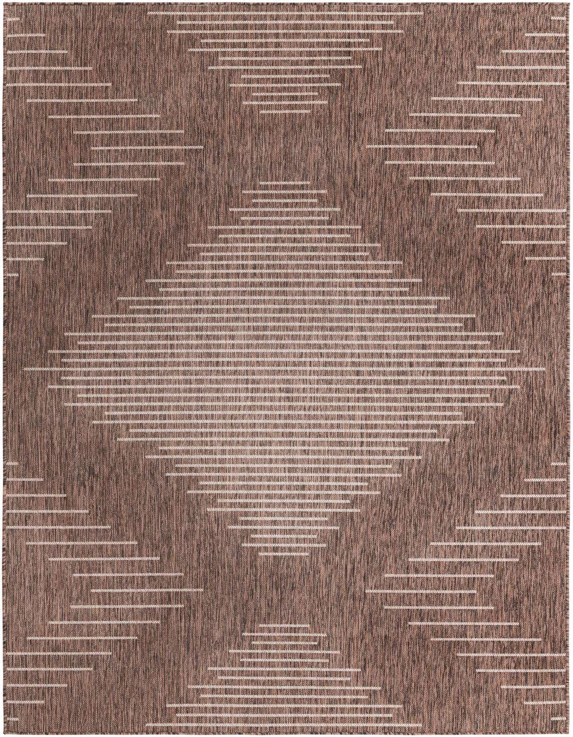 6' x 9' Easy-Clean Modern Indoor / Outdoor Rug