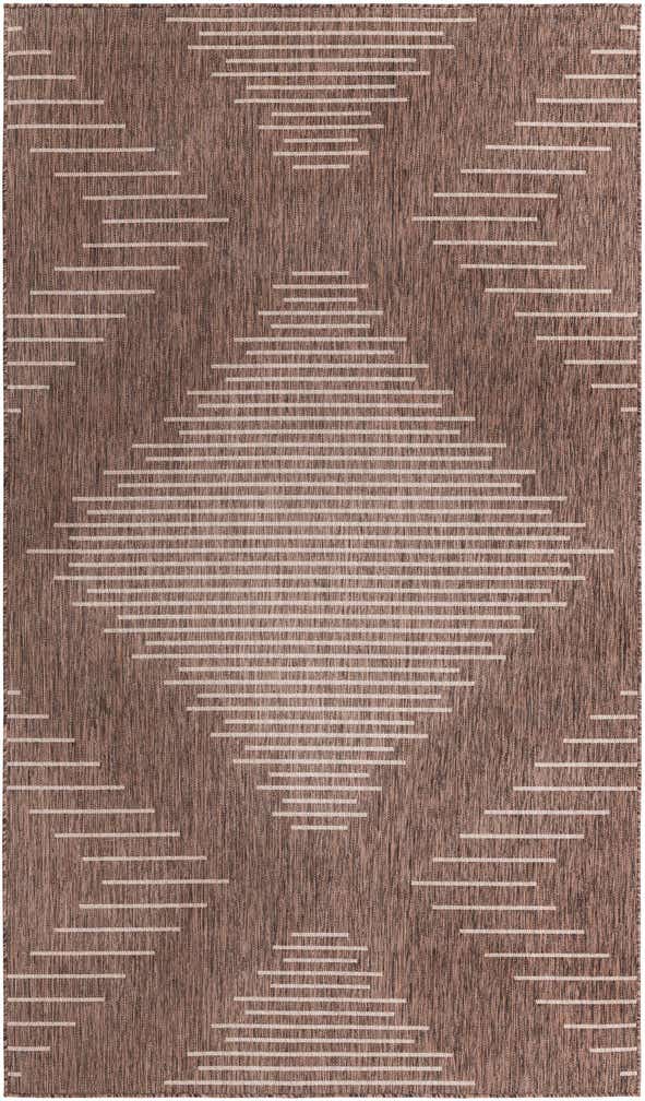 6' x 9' Easy-Clean Modern Indoor / Outdoor Rug