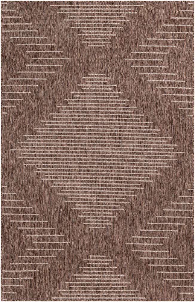 5' 3 x 8' Easy-Clean Modern Indoor / Outdoor Rug