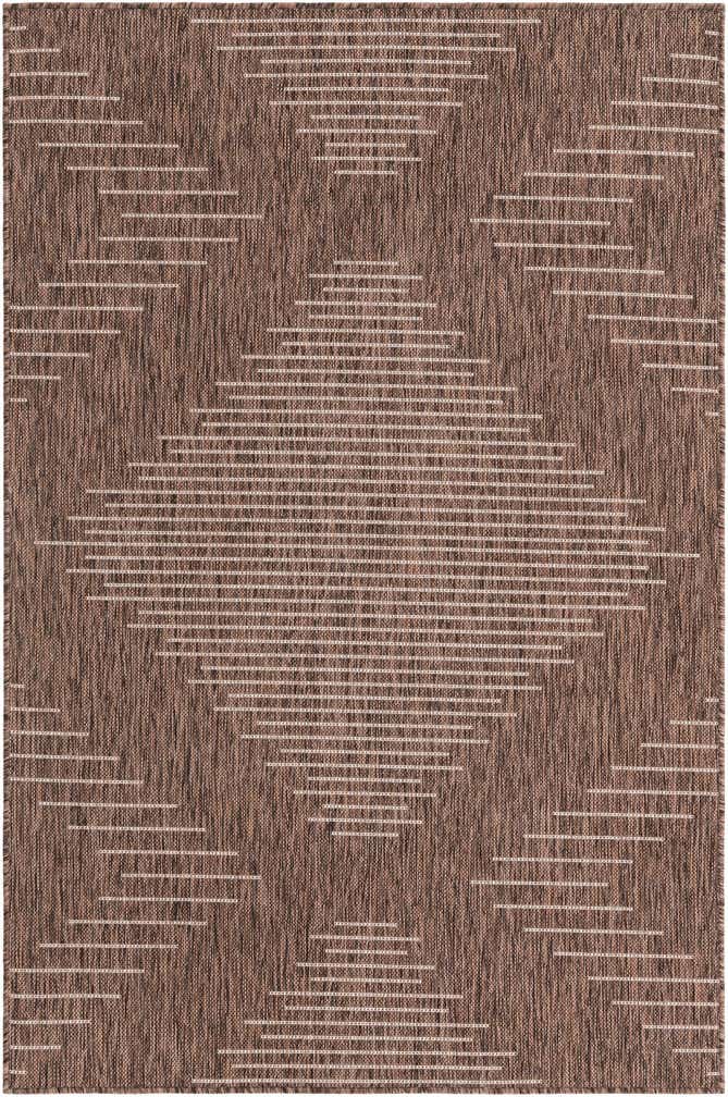 4' x 6' Easy-Clean Modern Indoor / Outdoor Rug
