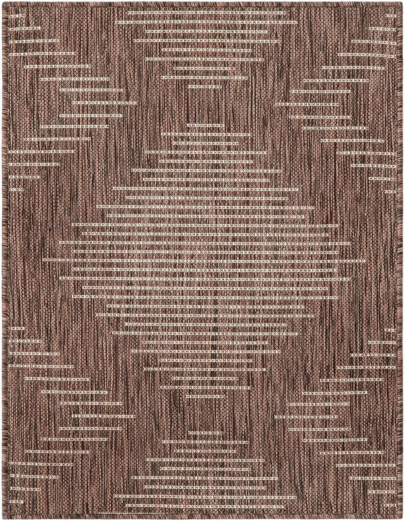 2' x 3' Easy-Clean Modern Indoor / Outdoor Rug