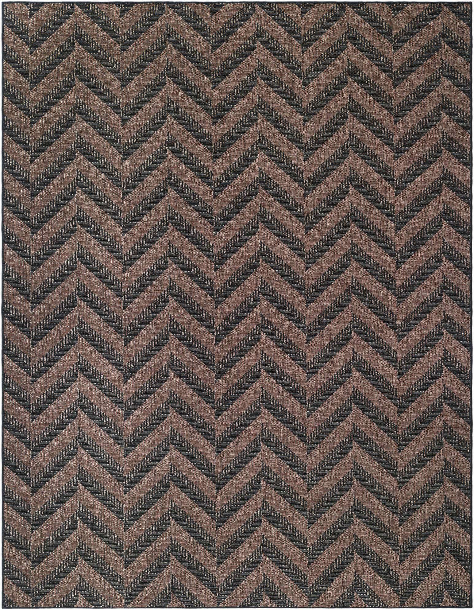 9' x 12' Easy-Clean Modern Indoor / Outdoor Rug
