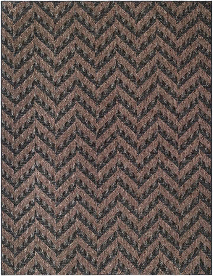 9' x 12' Easy-Clean Modern Indoor / Outdoor Rug