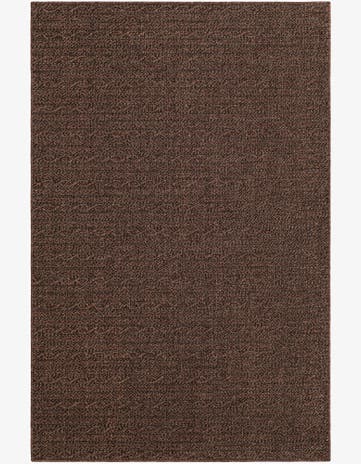 Brown Easy-Clean Modern Indoor / Outdoor Rug
