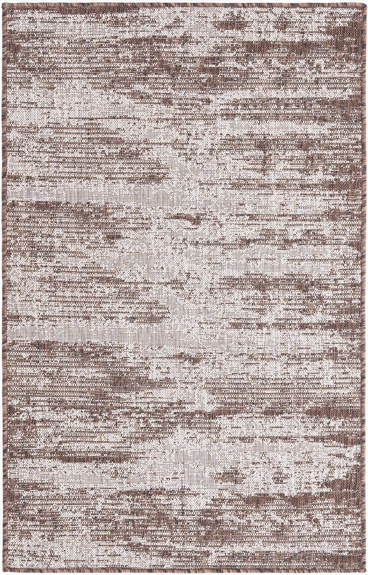 Primary image 3' x 5' 3  Washable Modern Indoor / Outdoor Rug