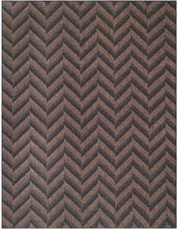 9' x 12' Easy-Clean Modern Indoor / Outdoor Rug