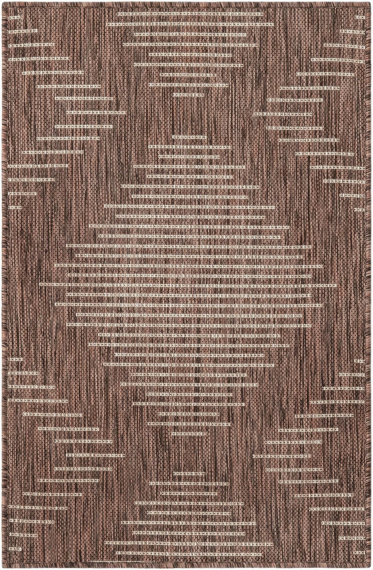 2' x 3'  Washable Modern Indoor / Outdoor Rug